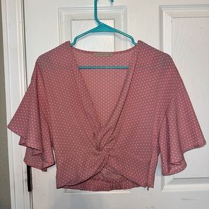 Active USA Polka-Dot Blouse